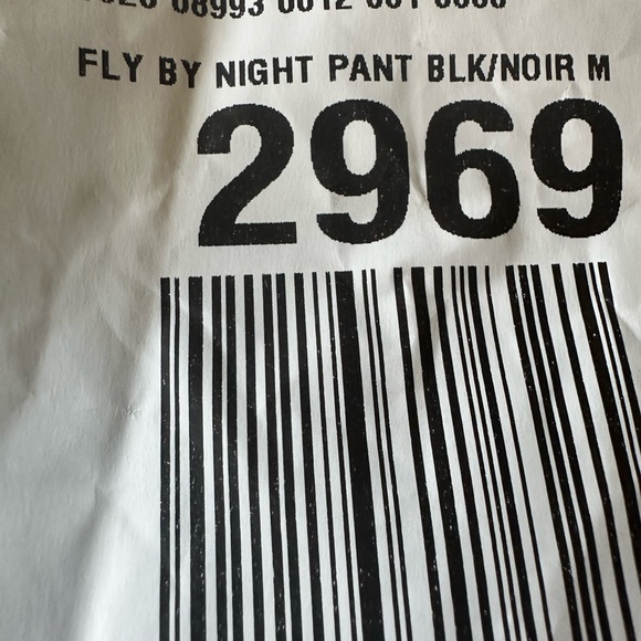 NWT. Free People: Fly By Night Pants in Black/size M - Picture 3 of 3